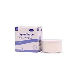 Ruban en tissu hypoallergénique Hartmann 5mx2,5cm 