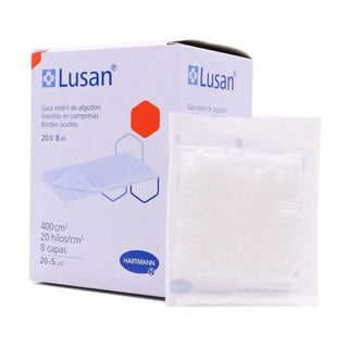 Hartmann Lusan Gaze de coton 20 pièces 
