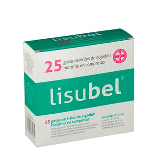 Lisubel Garza sterile compresse di garza compresse di cotone idrofolico 25U
