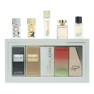 Michael kors Set , Miniature, Eau De Parfum, da donna, 5 pz, 5 ml *Miniatura