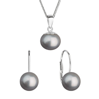 Evolution Group Cofanetto gioielli argento 29081.3 grigio — Šperková sada