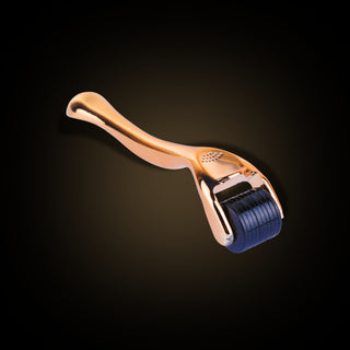 Palsar 7 Rullo microneedle singolo oro manico — Accessorio viso