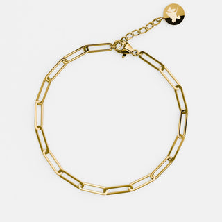 Furiosa bracciale Paperclip Vibe placcato oro Sb-Vibeb-G — 팔찌