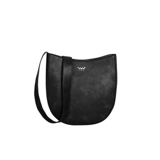 Vuch Eileen Airy Schwarz Damen-Handtasche als Schulter- oder Umhängetasche mit verstellbarem Riemen