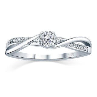 Silvego Anello argento con cristalli Swarovski FNJR085sw — Ring