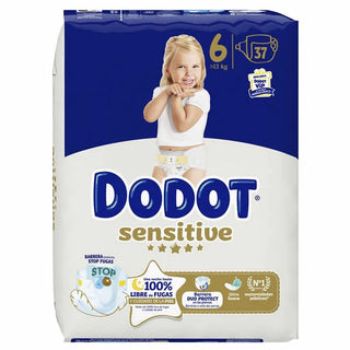 Dodot Sensitive Size 6 Diapers 13 kg 37 Units