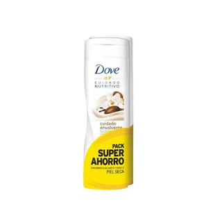 Dove latte corpo nutriente Vanilla per pelle secca 2x400ml