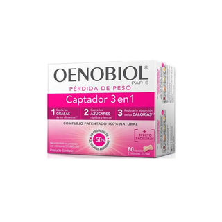 Oenobiol Weightloss 3 in 1 capteur de graisses 60 comprimés 