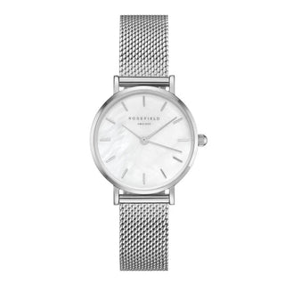 Rosefield The Small Edit Bracciale in acciaio White Argento