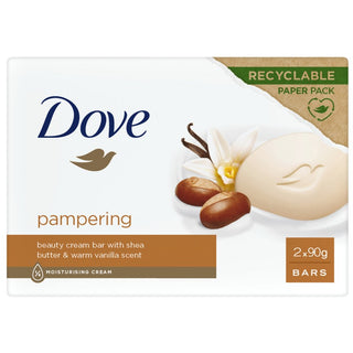 Dove Pampering 2 x 90 g — Saponetta Cremosa