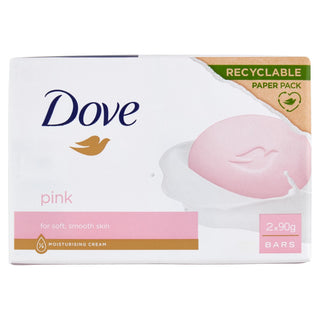 Dove Sapone Solido 2 Pezzi 90 g Pink — Saponetta
