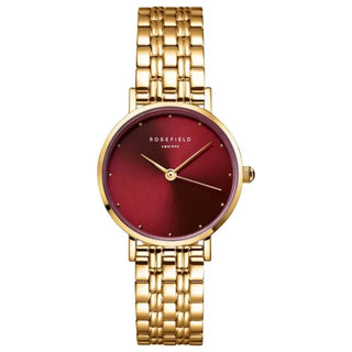 Rosefield Small Edit bordeaux oro SEGSG-SE01 — Βραχιόλι