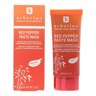Erborian Pepe Rosso, Estratto di Pepe Rosso, Radiance Boost, Maschera crema, Per il viso, 50 ml
