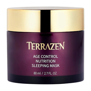 Terrazen Age Control, Rassodante, Maschera per dormire notturna, 80 g