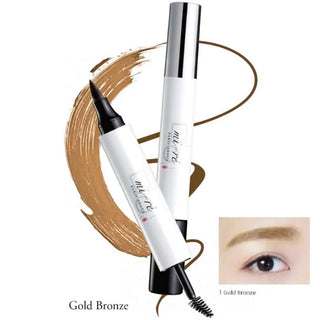 Mi-rê Brow Plume Perfection Eyebrow Dye e Mascara Gold Bronze