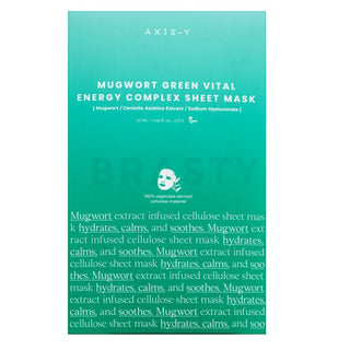 Maschera in tessuto Axis-Y Green Vital Energy Complex 27 ml