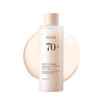 Anua Rice 70+ Ceramide Glow Lozione Tonica Per il Viso 250 ml