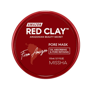 Missha Amazon Red Clay Pore Mask 110 ml