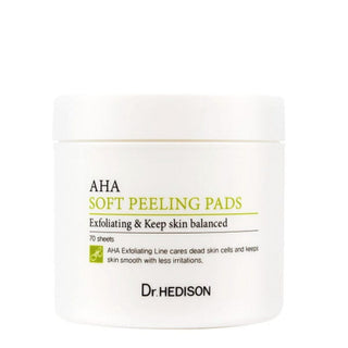 Dr. Hedison Aha Vegano Esfoliante Quotidiano Dischetti Peel-Off 70 pezzi