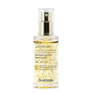Dr. Hedison Gold Activation oro 24K disintossicante siero per il viso 50 ml