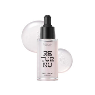 Returnu Comfort Profondo, Idratazione Profonda, Siero Trattamento in Fiale, Per Viso, Per Donna, 30 ml