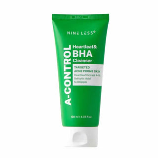 Limpiador Nine Less A-Control Heartleaf y BHA 120 ml 