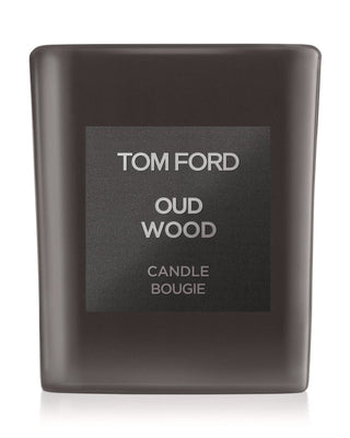 Tom ford Candela profumata in legno di oud, legnoso, 200 g