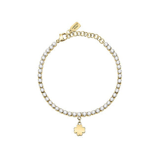 La Petite Story Bracciale In Acciaio Con Quadrifoglio Lps05Aqc04 — Bracciale