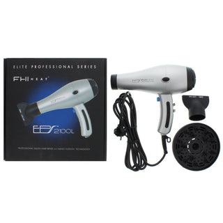Fhi heat Serie Elite Professional, Asciugacapelli Elettrico, Argento