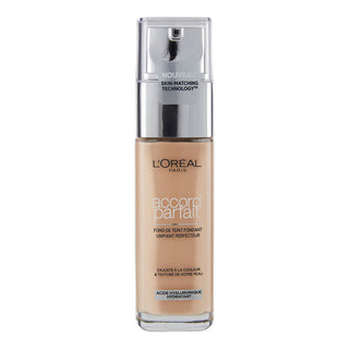 L'oréal paris Accord Parfait Fondotinta Liquido Con Acido Ialuronico 30ml 2d/w golden almond