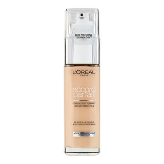 L'oréal paris Accord Parfait Fondotinta Liquido Con Acido Ialuronico 30ml 1.n ivoire