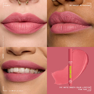 Nyx Fat Opaco Rosa Puff 2 g — Batom
