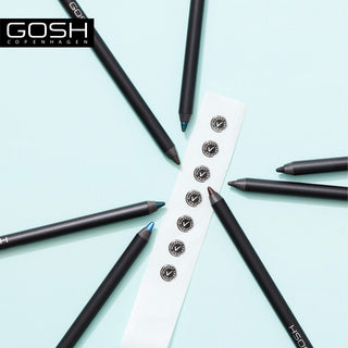 Gosh Voděodolná oční linka Velvet Touch True Brown