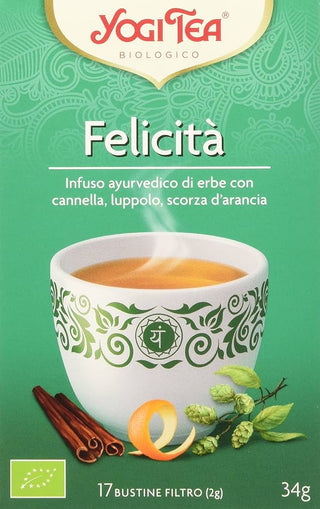 Yogi Tea Felicità 17 Bustine — Tè biologico