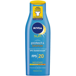 Nivea Crema solare intensa SPF 20 Sun Protect & Bronze 200ml — Crema solare