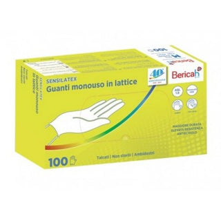 Sensitif Guanti in Lattice 100 Taglia L — Guanti