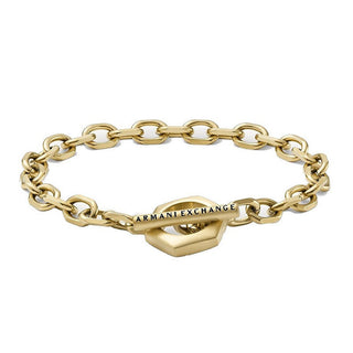 Armani exchange Bracciale Uomo placcato oro AXG0104710 — Bracciale