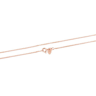 Beneto exclusive Anker AGS1286-ROSEGOLD 골드 도금 실버 체인 - 길이: 45cm