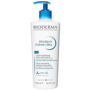 Bioderma Atoderma Crème Corps Ultra Nourrissante et Hydratante Volume : 500 ml