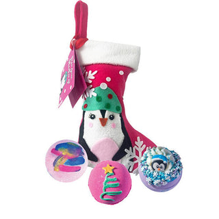 Bomb cosmetics Penguin Stocking Gift Set