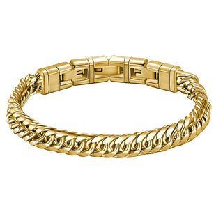 Brosway Naxos BNX12 gullbelagt armbånd for menn