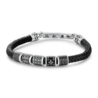 Brosway Bracelet en cuir moderne pour homme Bullet BUL22