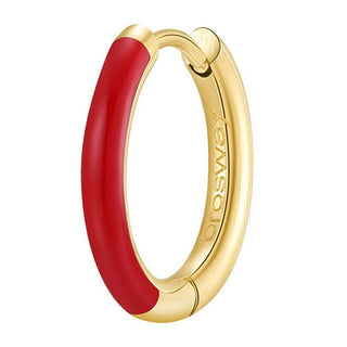 Brosway Rotvergoldeter einzelner Ohrring Symphonie BYM121