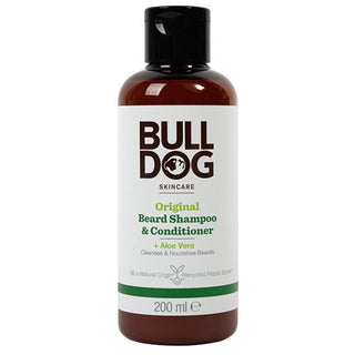 Bulldog Original Shampoo e Balsamo da Barba 2 in 1 Pelle Normale 200 ml — Shampoo