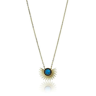 Emily westwood Collana turchese oro — Collana