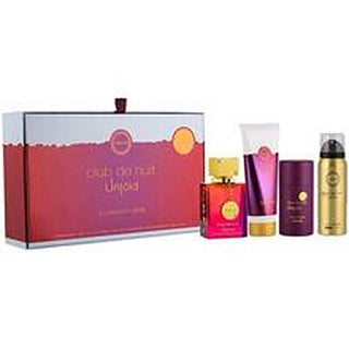 Armaf Club De Nuit Untold Gavesett Eau de Parfum 105 ml med Body Lotion 100 ml, Deodorant og Body Spray 