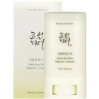 Beauty of joseon 아르테미시아 + 카밀리아 매트 선 스틱 SPF 50 - 매트화 보호 스틱 - 18.0g