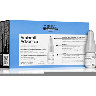 L'Oréal Professionnel Aminexil Advanced Kuracja Przeciw Wypadaniu Włosów 10x6ml