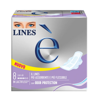 Lines Assorbenti Con Ali 8 pezzi — Assorbente igienico