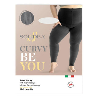 Solidea Be You Bamboo Tonic 曲线弹力紧身裤 黑色 4L XL